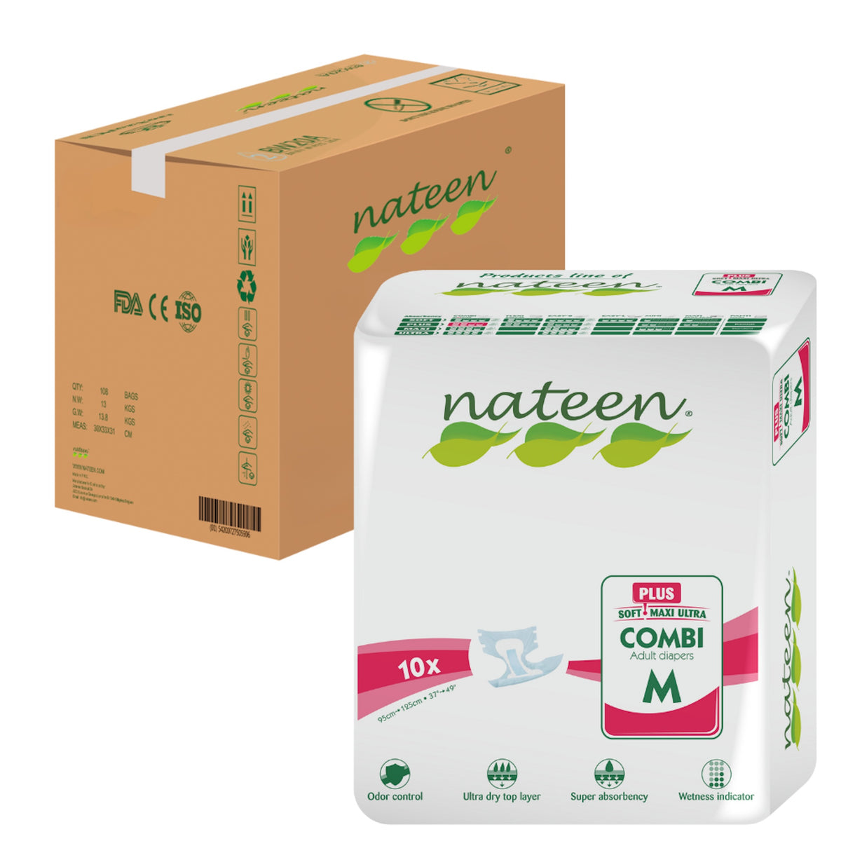 Pañal Combi Plus Nateen M