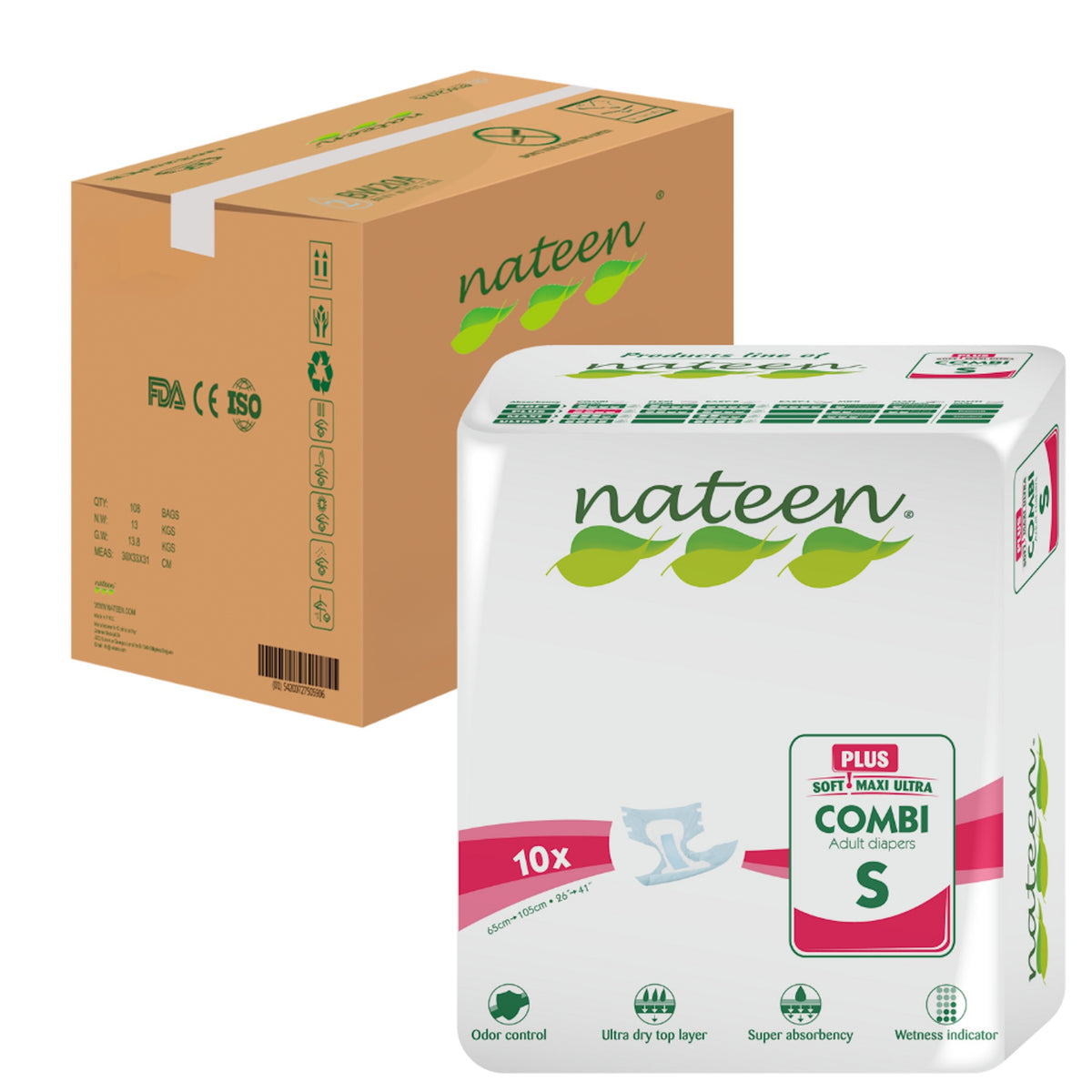 Pañal Combi Plus Nateen S